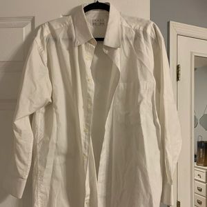 white collared button up